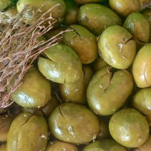 Gordal verde machacada