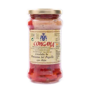 ensalada de pimientos del piquillo con atun